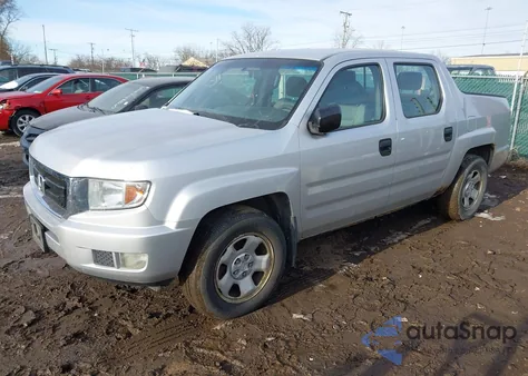 2009 Honda Ridgeline Rt from USA, damaged, VIN 5FPYK16269B103103